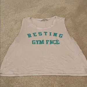 Workout tank top